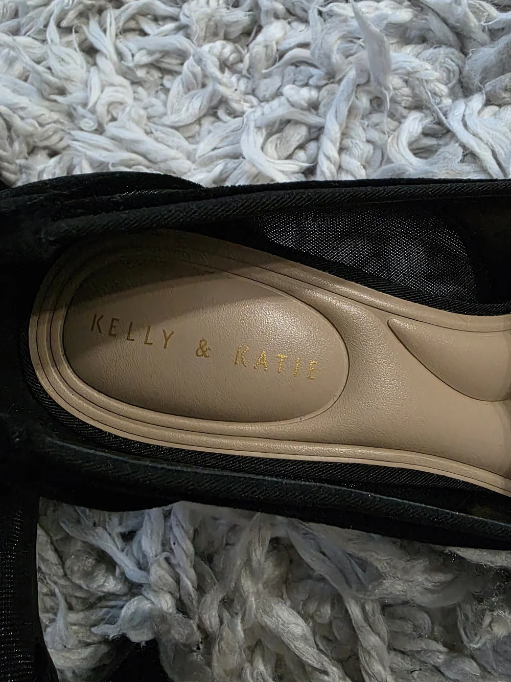 Kelly & Katie Velvet Mary Jane Pumps with Pearl Button Sz. 8.5